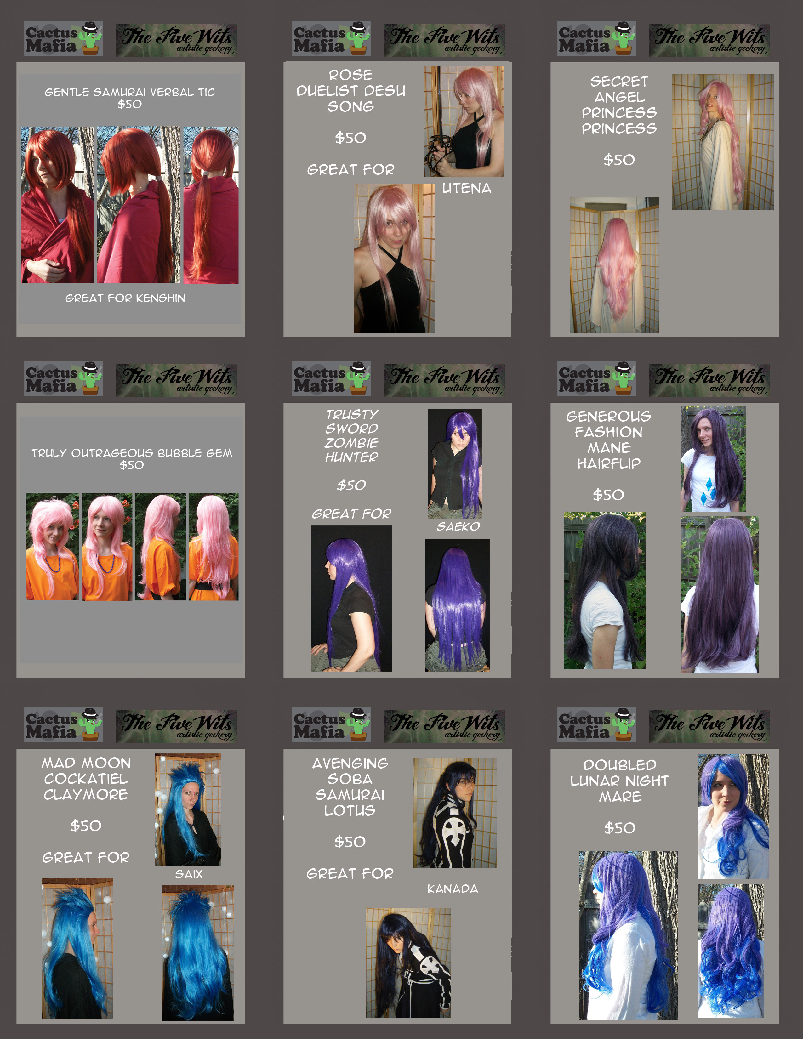 wigs 15
