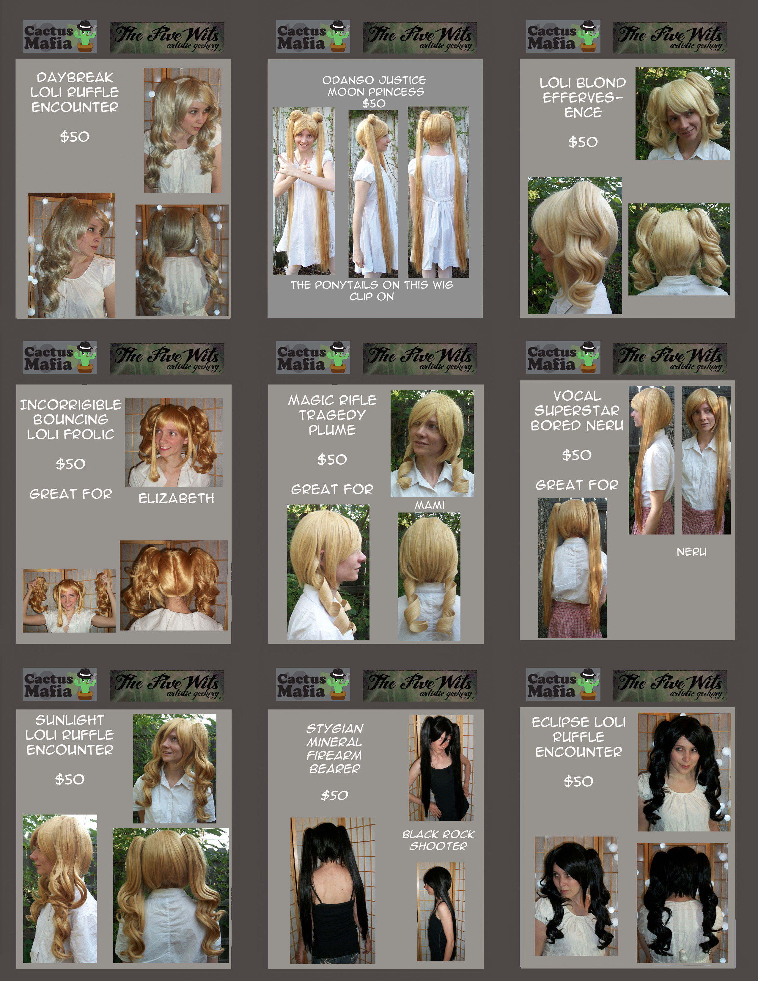 wigs 17