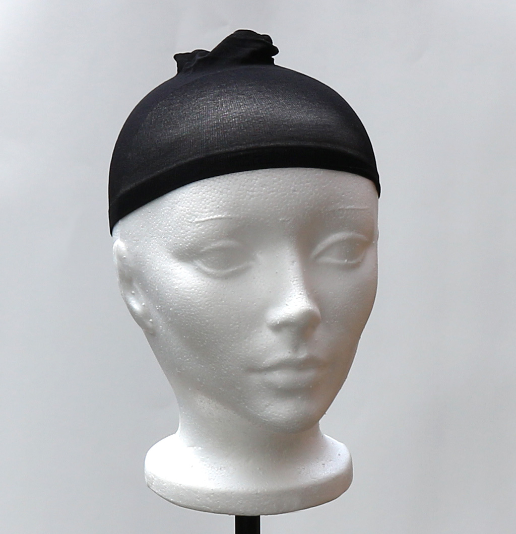 Nylon Wig Cap - Black