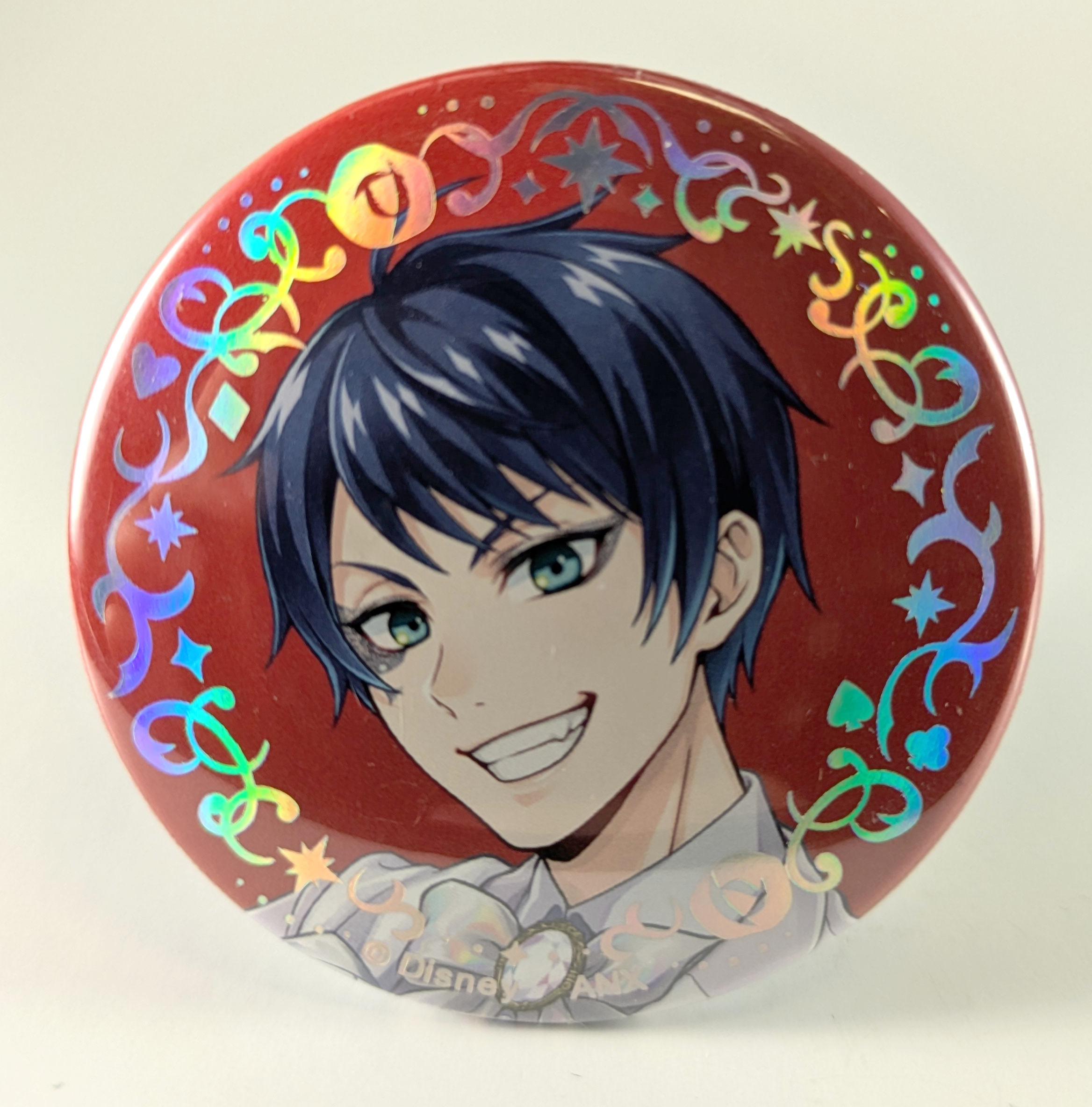 Deuce Spade Button Twisted Wonderland