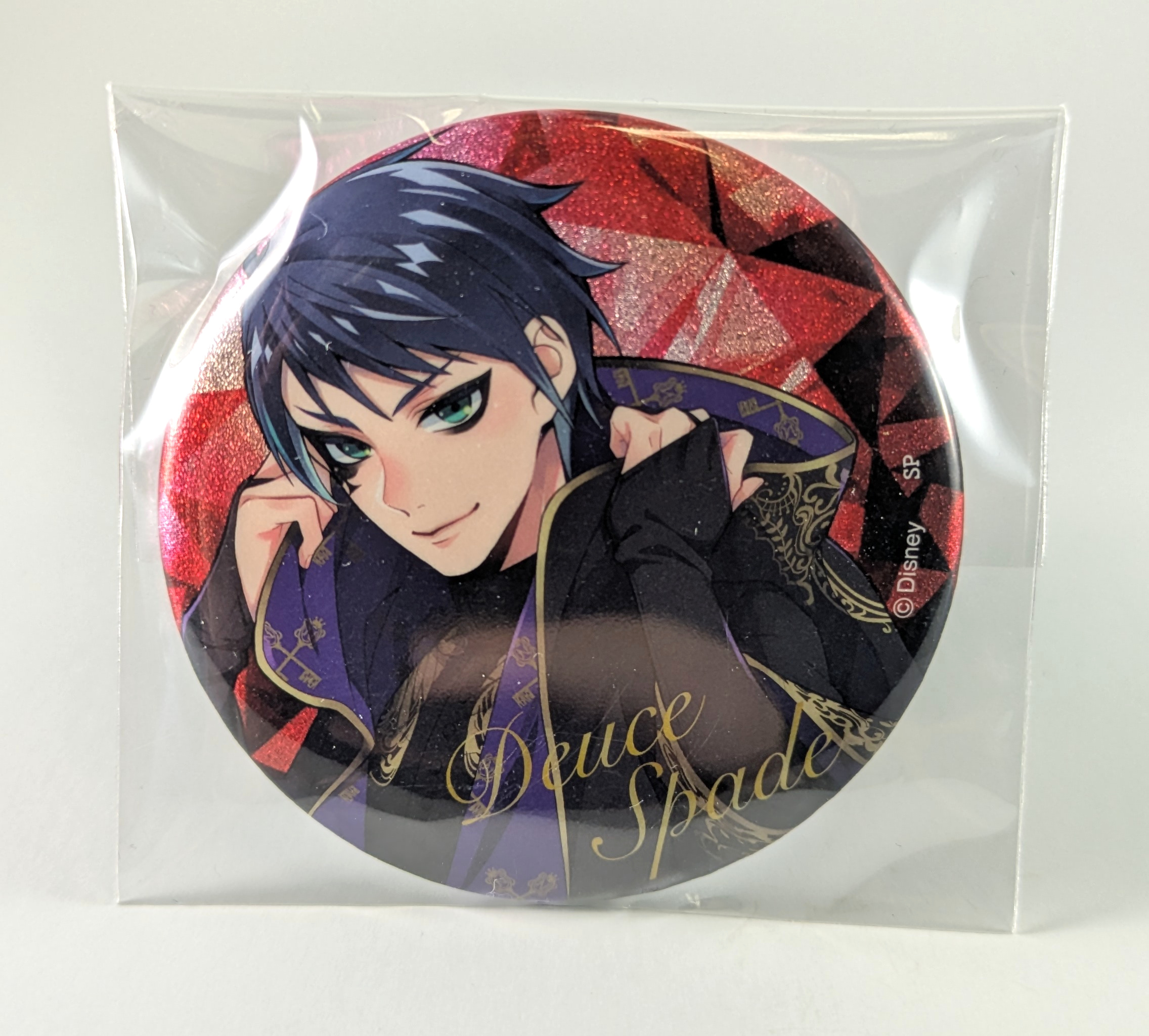 Deuce Spade Button Twisted Wonderland