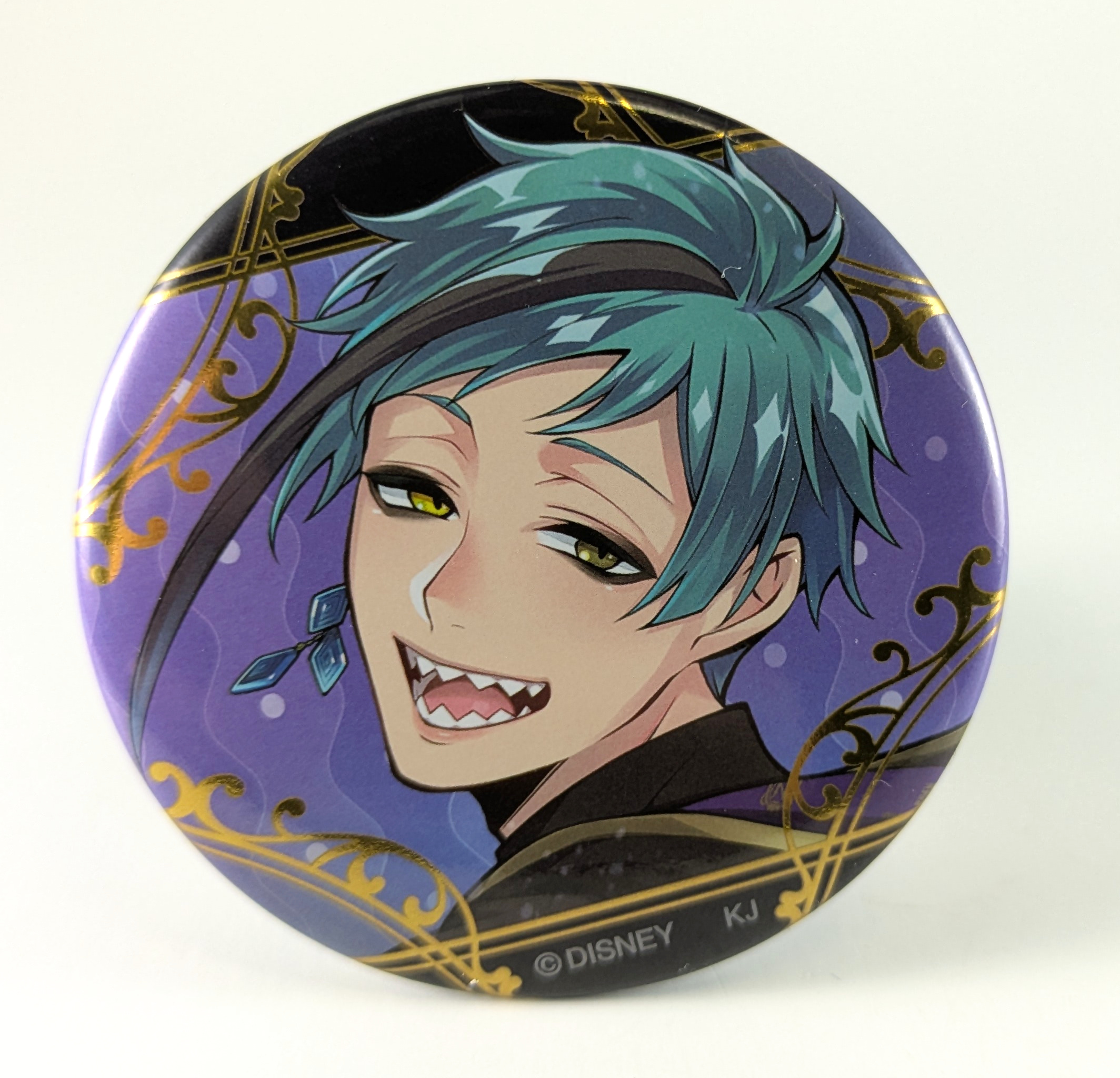 Floyd Leech Button Twisted Wonderland