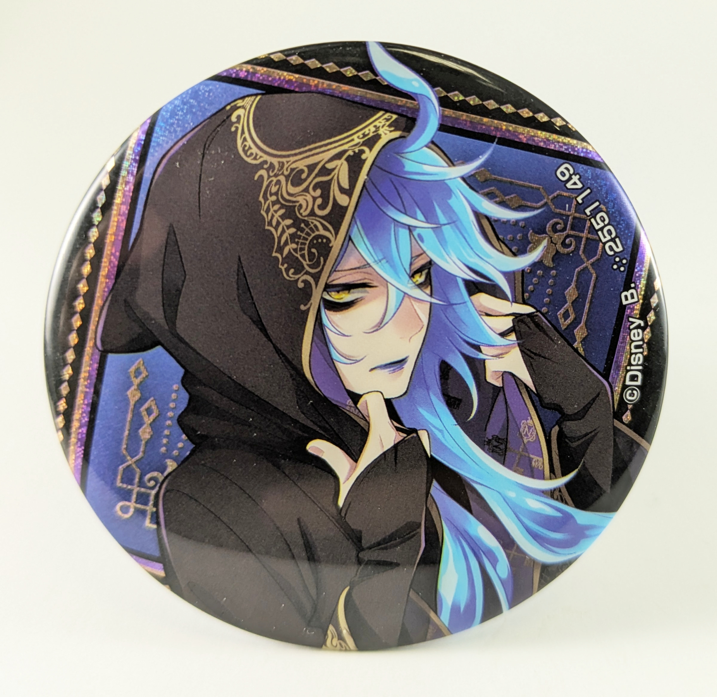 Idia Shroud Button Twisted Wonderland