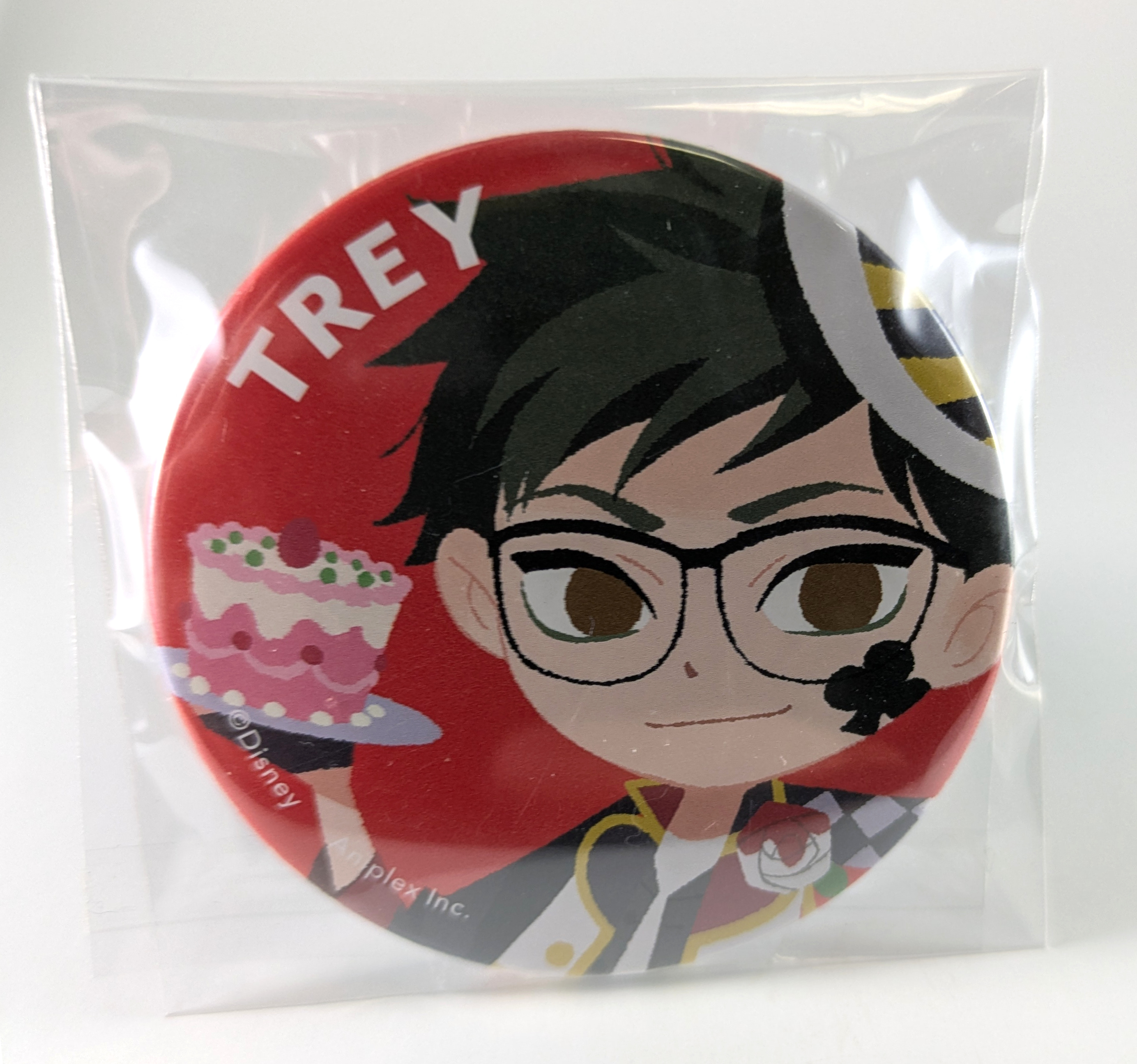 Trey Clover Button Twisted Wonderland