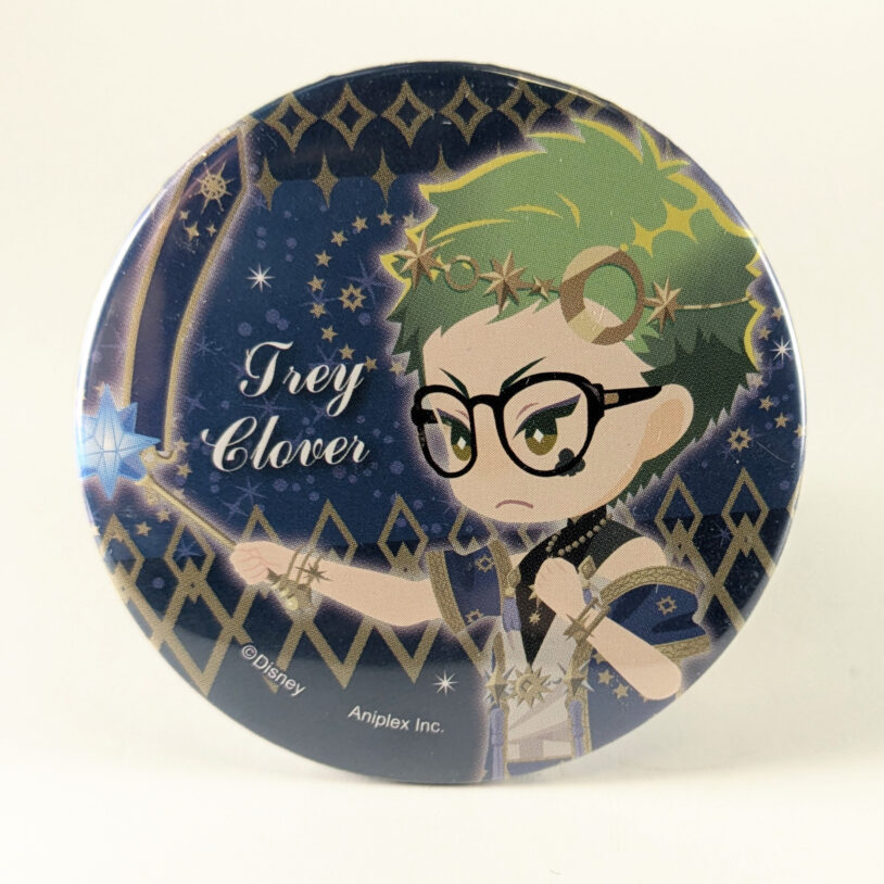 Trey Clover Button Twisted Wonderland