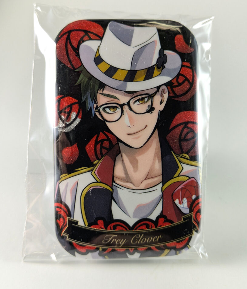 Trey Clover Button Twisted Wonderland